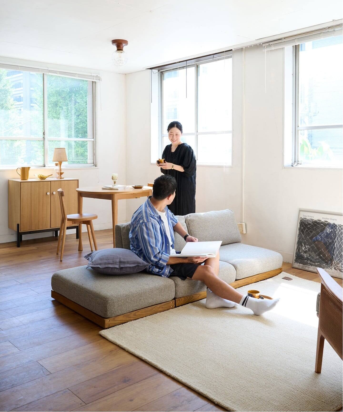JOURNAL STANDARD FURNITURE（ジャーナルスタンダードファニチャー ） リルソファー 2P 2ND 25 アイボリー