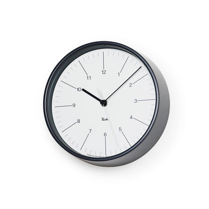 Lemnos RIKI STEEL CLOCK（リキ スチール クロック）［電波時計］