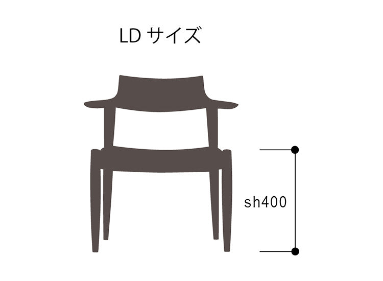 White Wood（ホワイトウッド）LDチェア WOC-151 張り込み