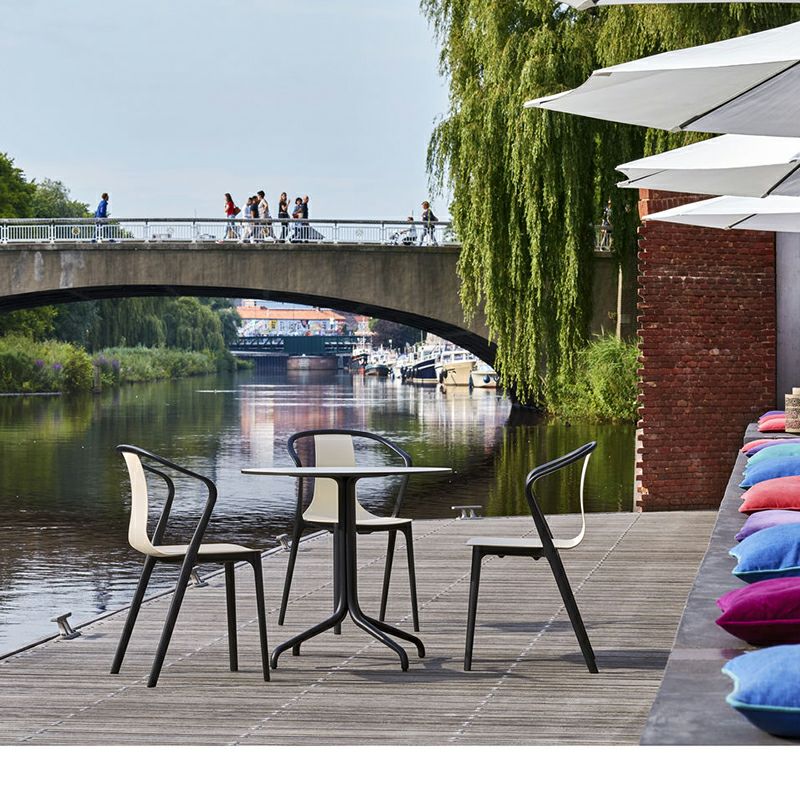 Vitra(ヴィトラ) Belleville Table（ベルヴィル テーブル）ラウンド-アウトドア