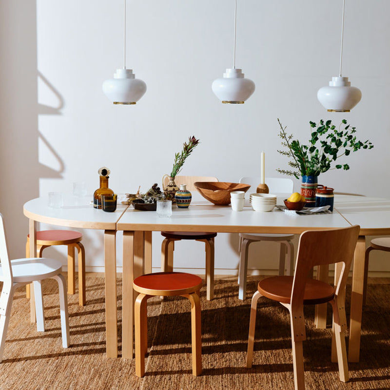 Artek（アルテック） 80C／81C／84 アアルト テーブル 正方形