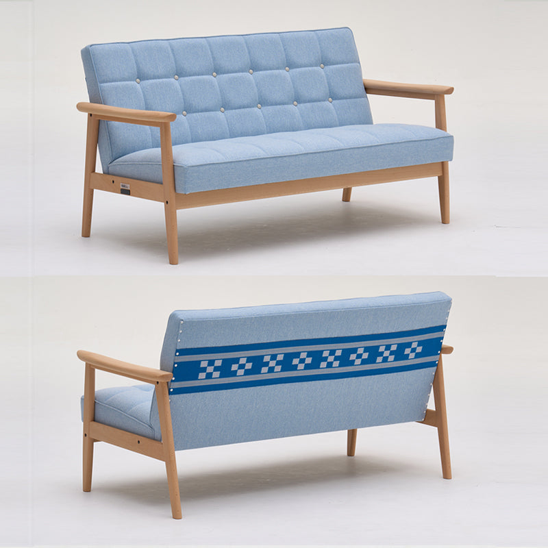 【完売】カリモク60 Kチェア2シーター八重山ミンサー