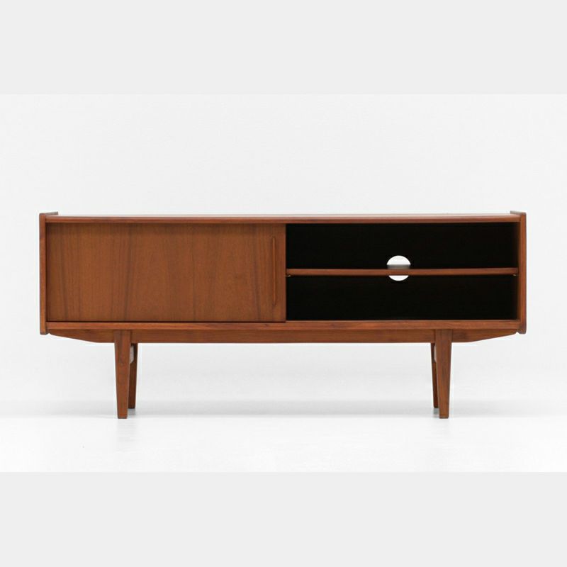 【欠品中】（次回入荷をお待ちください）Klokken（クロッケン）チーク材テレビボード04 120cm