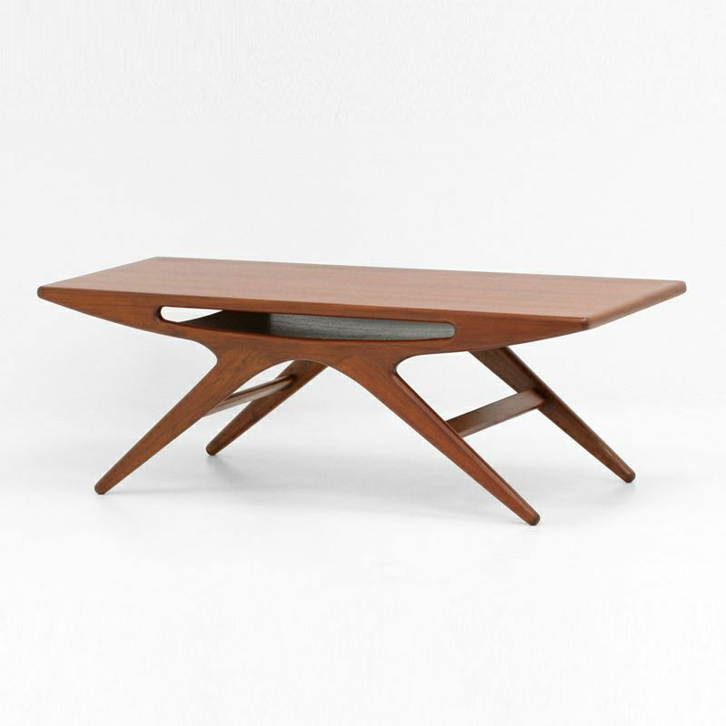 【欠品中】（次回入荷をお待ちください）Klokken（クロッケン）チーク材コーヒーテーブル06