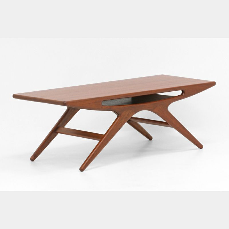 【欠品中】（次回入荷をお待ちください）Klokken（クロッケン）チーク材コーヒーテーブル06
