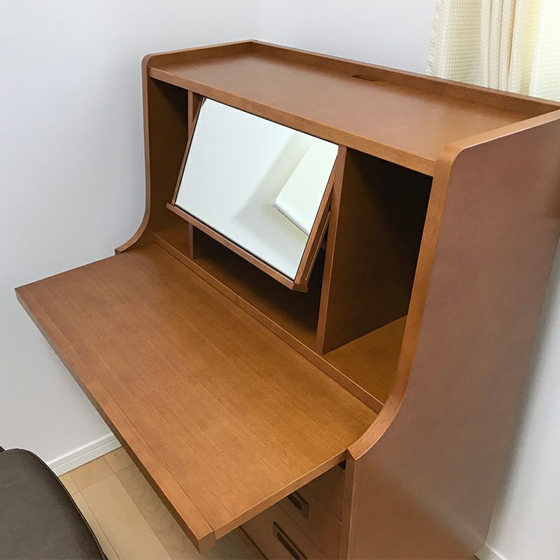 カリモク60+ ライティングチェスト（ヴィンテージチーク色塗装）